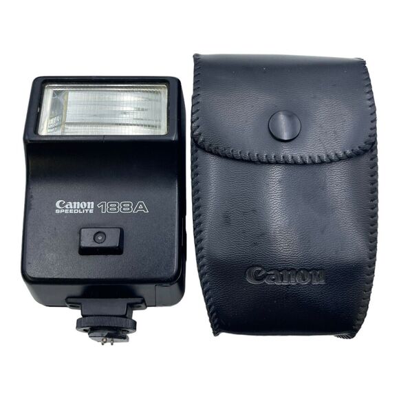 Canon A-1 35mm Film Camera 50mm F1.8 FD & 28mm F3.5 Lens & Flash - Tested - Picture 11 of 12